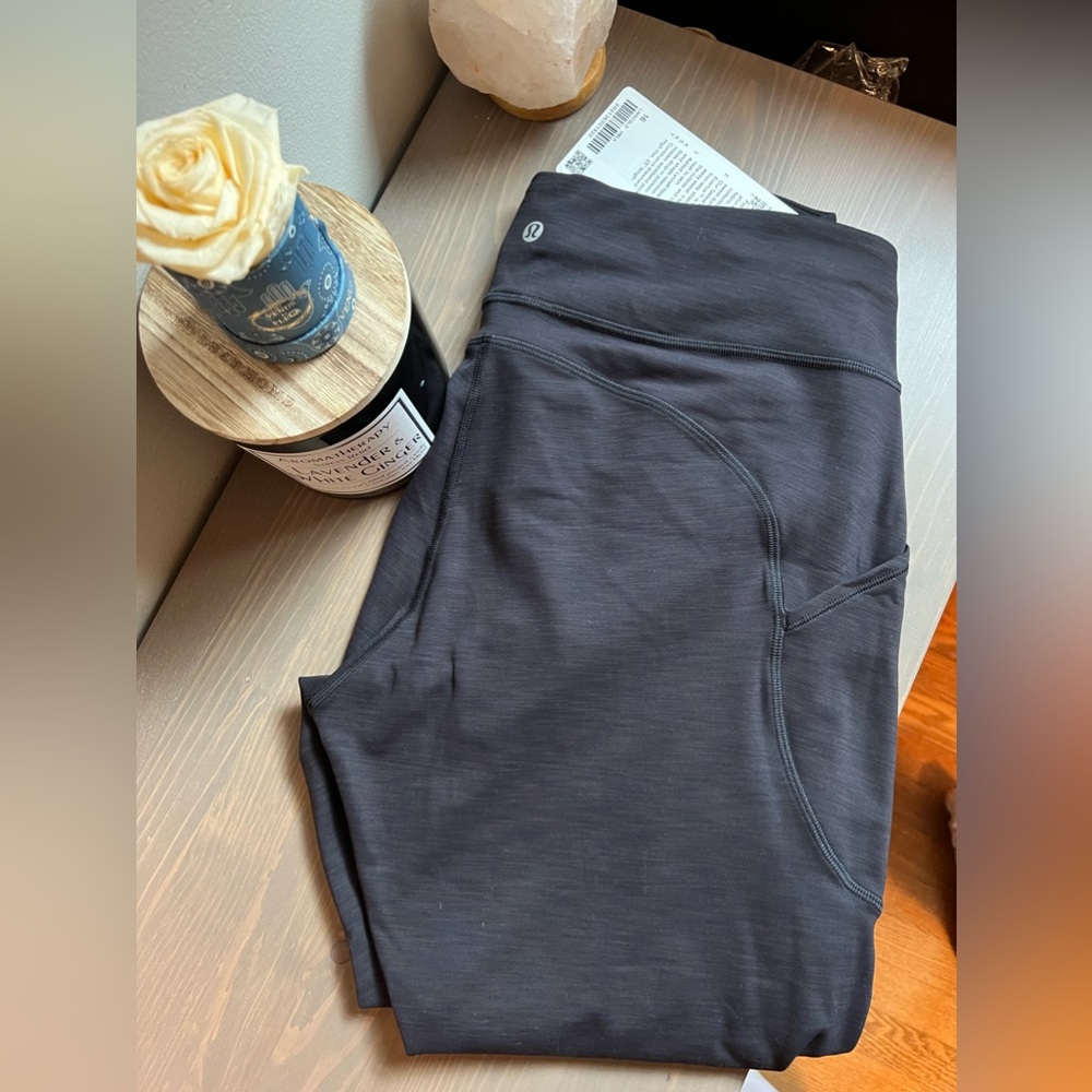 Lululemon Invigorate High-Rise Tight 25", Black, Size 16 (NEW WITH TAGS)